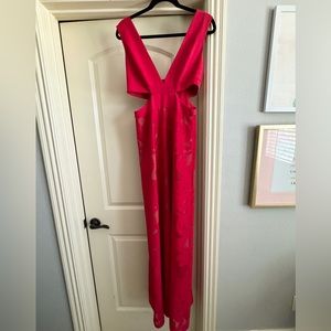 BCBG Red Full Length Dress